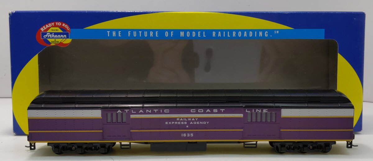 Athearn 7800 HO Atlantic Coast Line Standard Baggage Car #1635