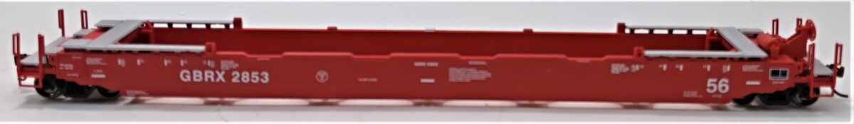 Athearn 98299 HO GBRX 56' Well Car RTR #2853