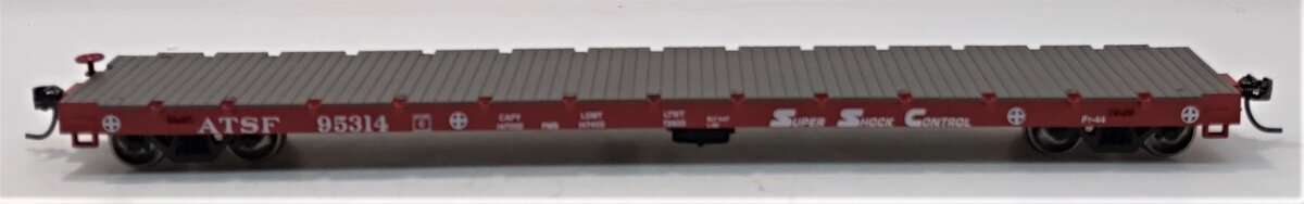 Athearn 97831 HO Scale Santa Fe 60' Flat Car #95314