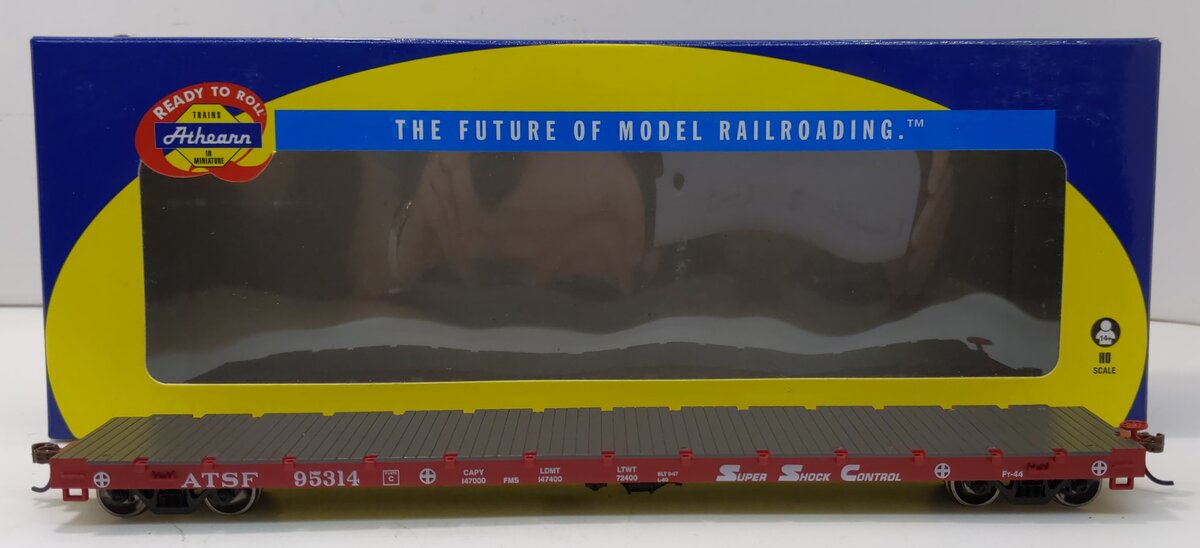 Athearn 97832 HO ATSF 60' Flatcar #95337 - RTR