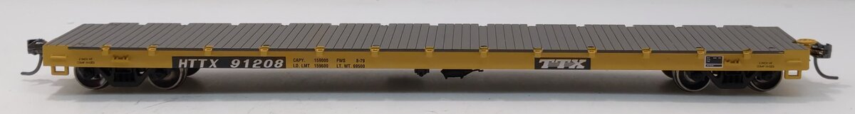 Athearn 97844 HO TTX 60' Flat Car #91208