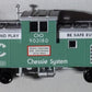 Atlas 1994 HO Scale Chessie Safety Extended Vision Caboose #903180