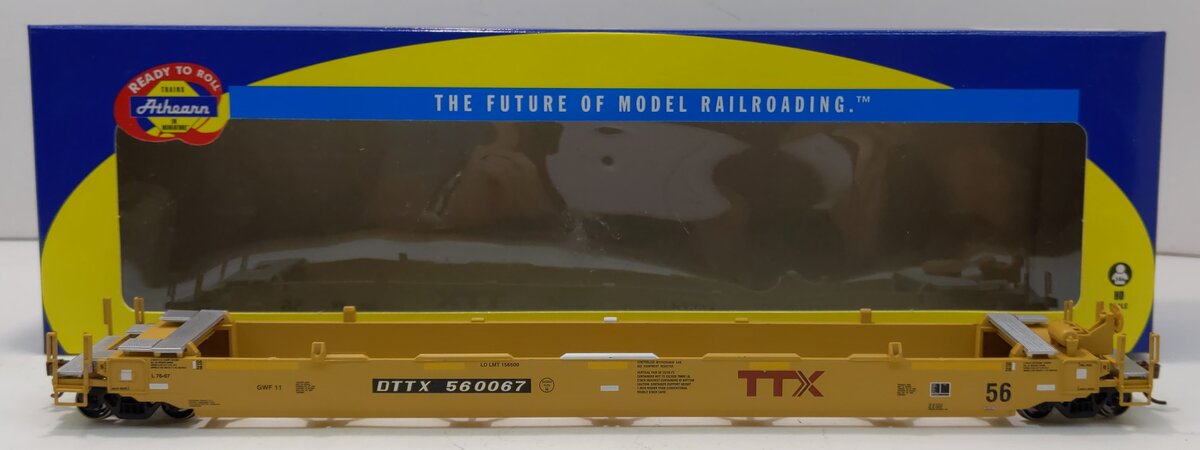 Athearn 7423 HO TTX 56' Well Car #560067