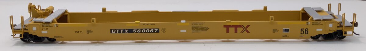 Athearn 7423 HO TTX 56' Well Car #560067