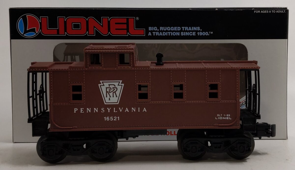 Lionel 6-16521 O Gauge Pennsylvania Square Window Caboose #16521