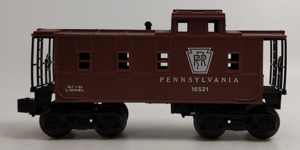 Lionel 6-16521 O Gauge Pennsylvania Square Window Caboose #16521