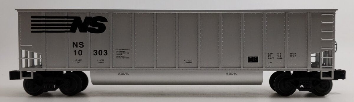Lionel 6-17463 O Gauge Norfolk Southern Bathtub Gondola #10303