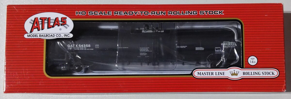 Atlas 20003826 HO Archer-Daniels-Midland Trinity 25,500-Gallon Tank Car #54358