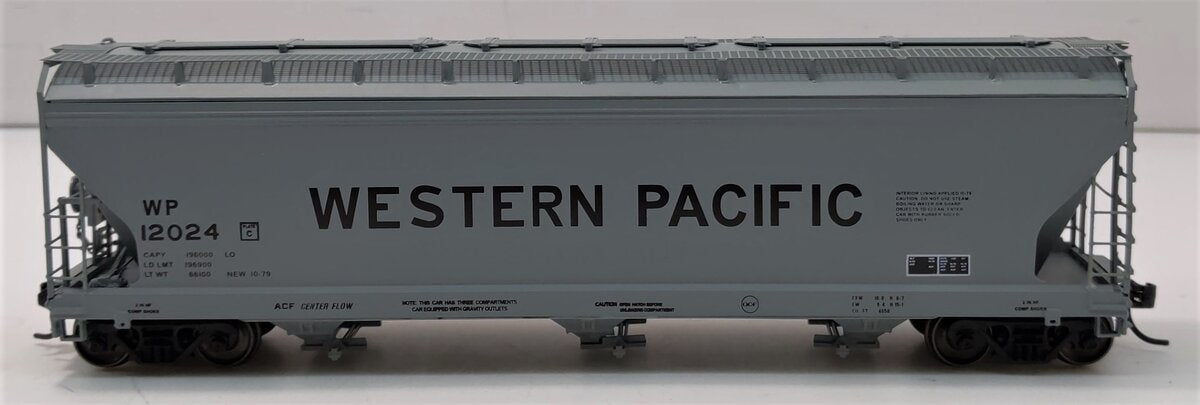InterMountain 47007-05 HO Western Pacific ACF 4650cf 3-Bay Hopper #12024