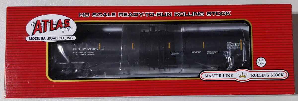 Atlas 20002790 HO Scale TILX (Vegetable Oil) Trinity 25,500g Tank Car #252645