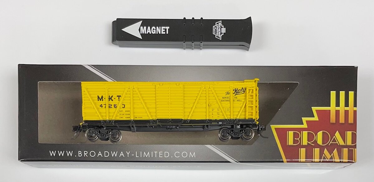 Broadway Limited 6572 N Missouri-Kansas-Texas Stock Car with Cattle Sounds