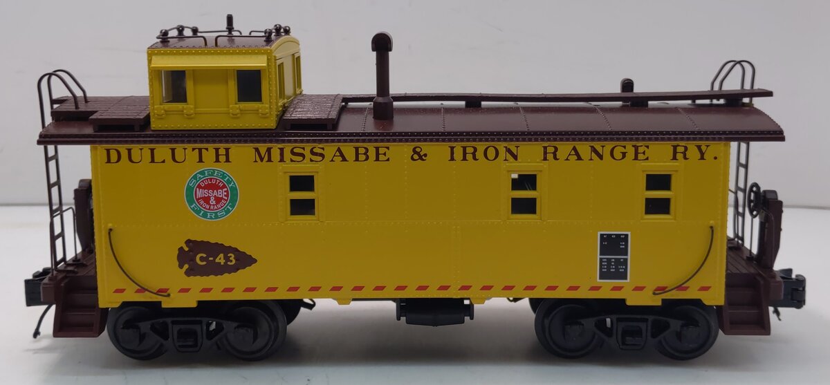 MTH 30-77319 O Duluth, Missabe & Iron Range Offset Steel Caboose Car #C-43