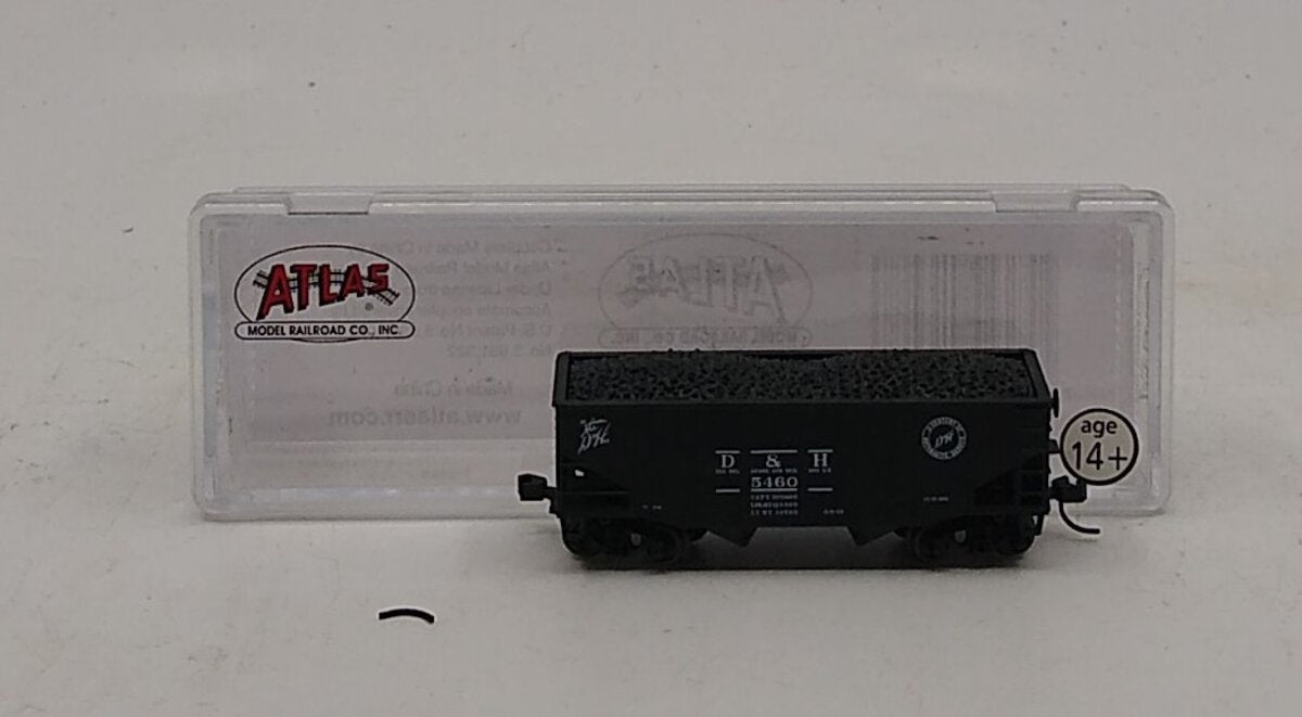Atlas 41307 N Scale D&H 55T Fishbelly Hopper #5460