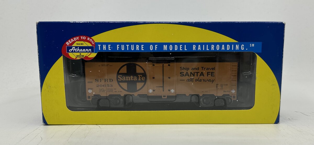 Athearn 71338 HO Scale Santa Fe 40' Steel Reefer #20653