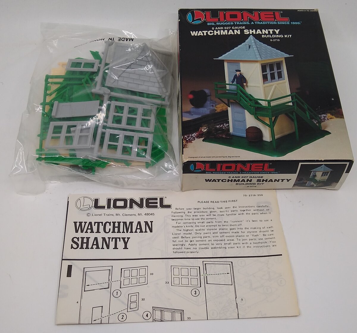 Lionel 6-2719 O - O27 Watchman Shanty Building Kit