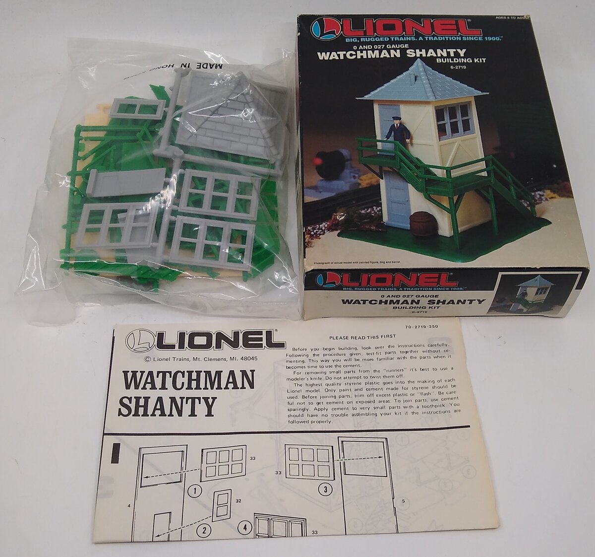 Lionel 6-2719 O - O27 Scale Watchman Shanty Building Kit