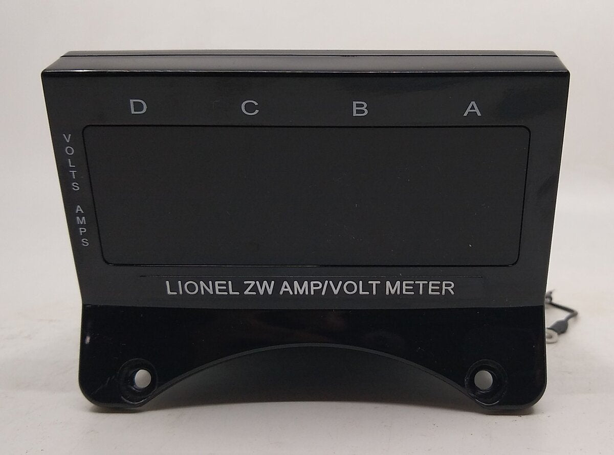 Lionel 6-14077 ZW Amp/Volt Meter (for older ZWs)