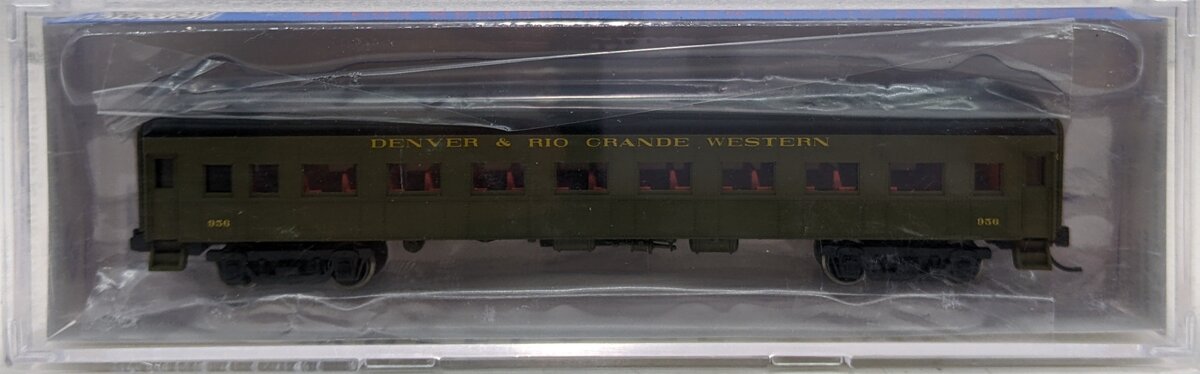 Wheels of Time 334 N Scale D&RGW Harriman Coach Passenger Car #956