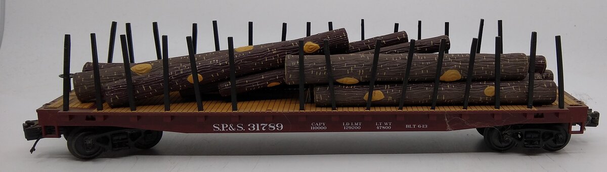 MTH 20-98716 Spokane Portland & Seattle Flat Car w/Log Load