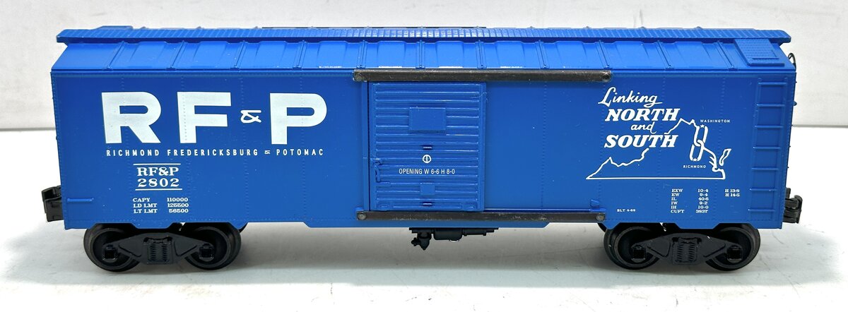 Williams 47056 O Gauge RF&P 40ft Box Car #2802