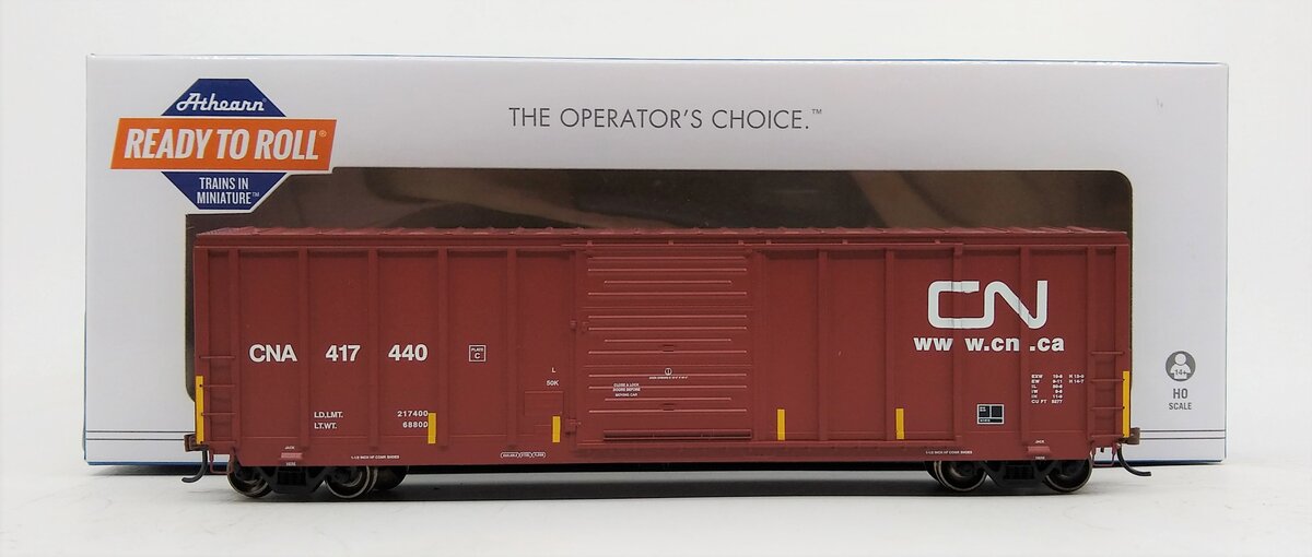 Athearn 17824 HO RTR 50' PS 5277 Box, CN #417440