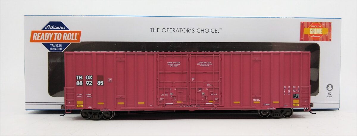 Athearn 75124 HO Railbox RTR 60' Gunderson DD HC Boxcar #889285