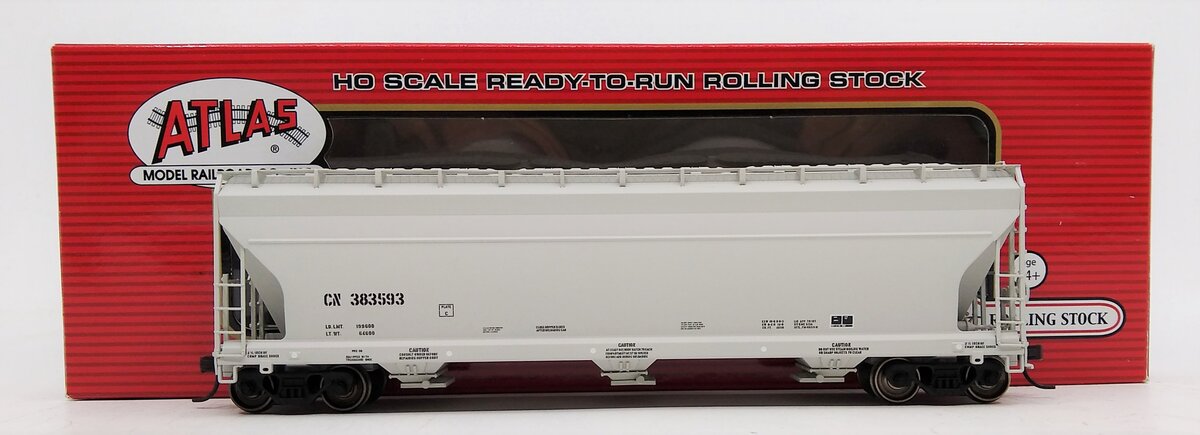 Atlas 20001421 HO Canadian National ACF 4650 Centerflow Hopper #385593