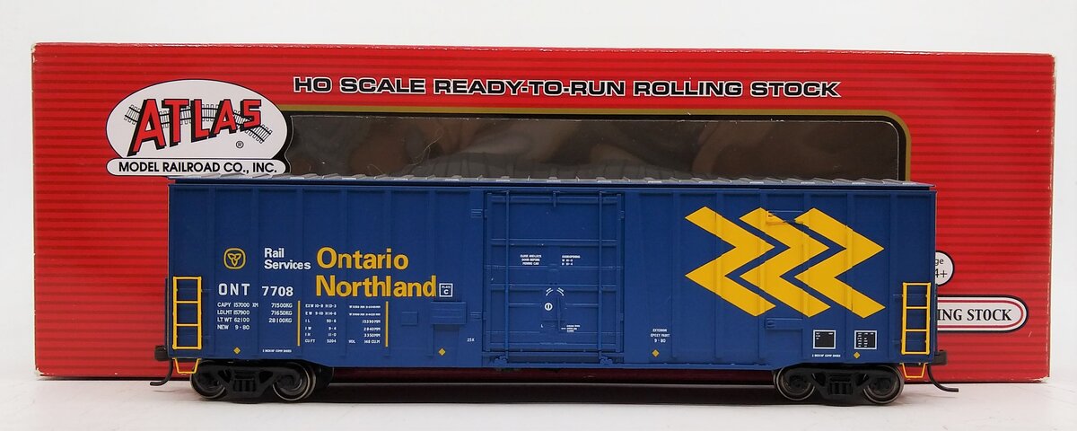 Atlas 20002984 Ontario Northland HO 50' NSC PD Boxcar #7708