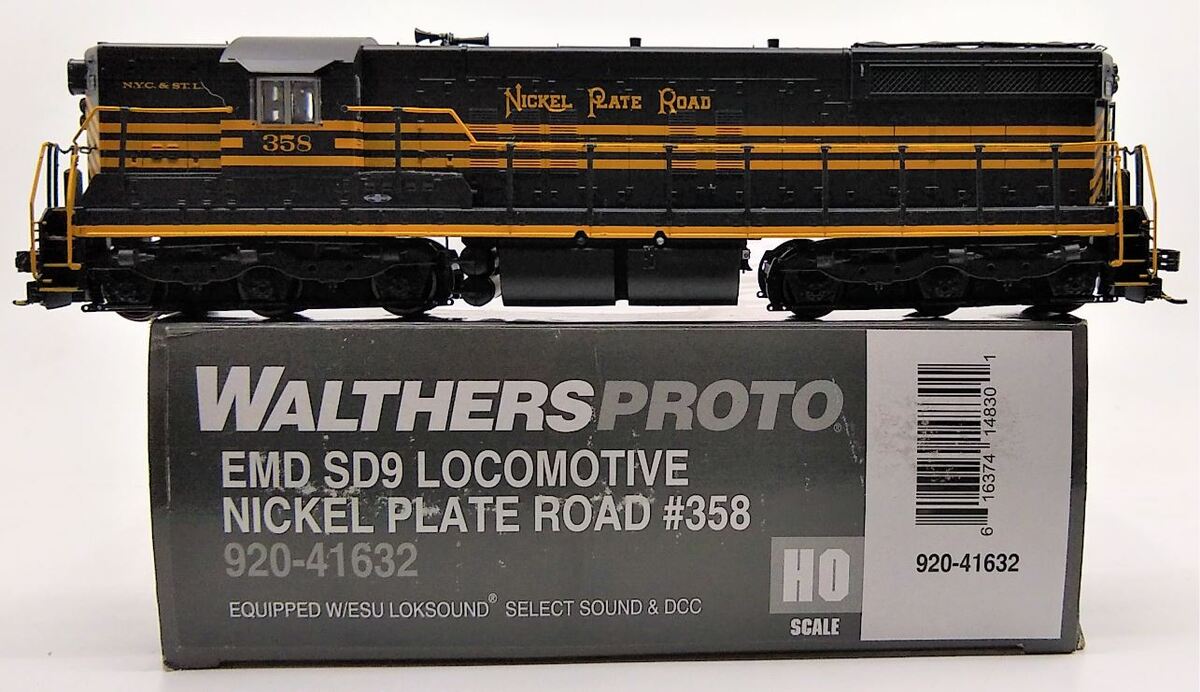 Walthers 920-41632 HO Nickel Plate Road EMD SD9 Diesel Locomotive