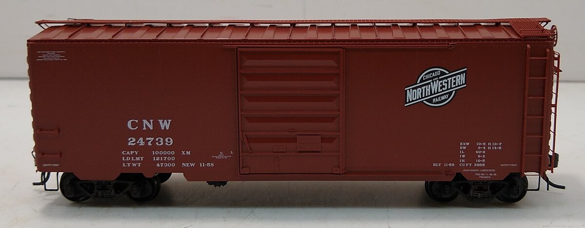 Kadee 5205 HO Chicago Northwestern 40' PS-1 Boxcar #24739