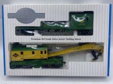 Bachmann 16110 HO Reading 250-Ton Steam Crane Car and Boom Tender