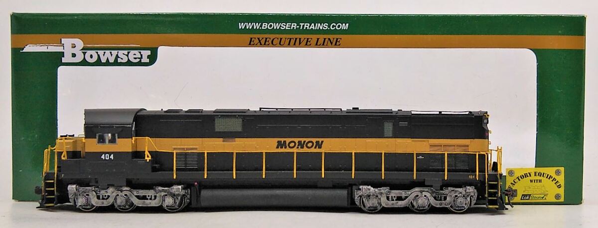 Bowser 23990 HO MONON C628 Diesel Locomotive w/DCC & Sound #404