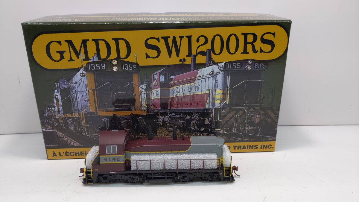 Rapido Trains 26505 HO Canadian Pacific SW1200RS Diesel Loco Sound/DC/DCC #8142