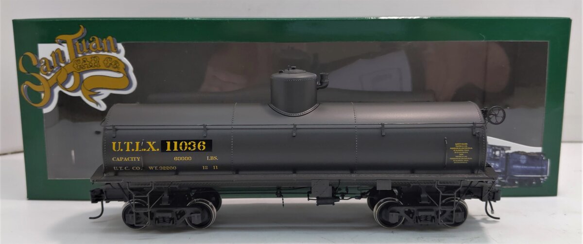 San Juan Car Co 11036 On3 UTLX Framed Tank Car