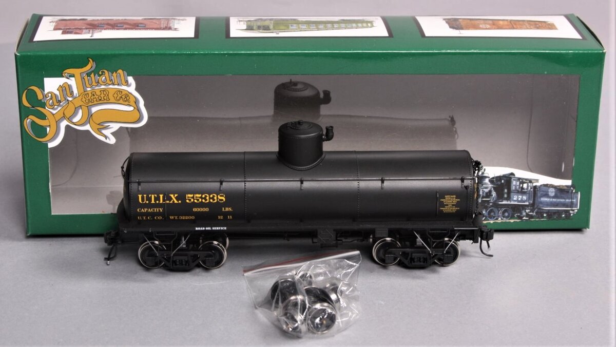 San Juan Car Co 55338 On3 UTLX Framed Tank Car