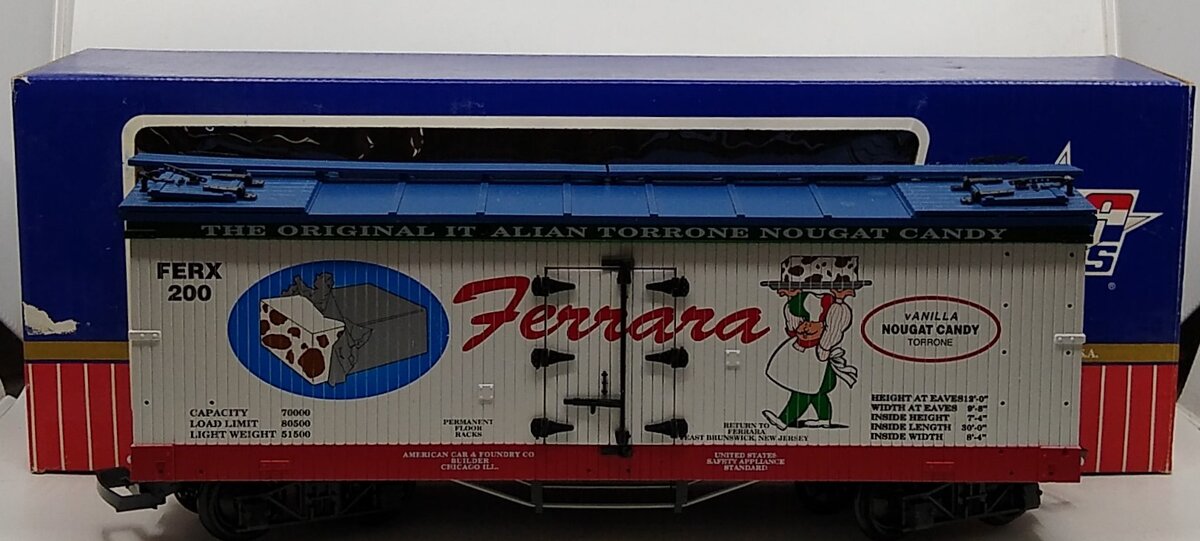USA Trains 16199 G Ferrara Refrigerator Car
