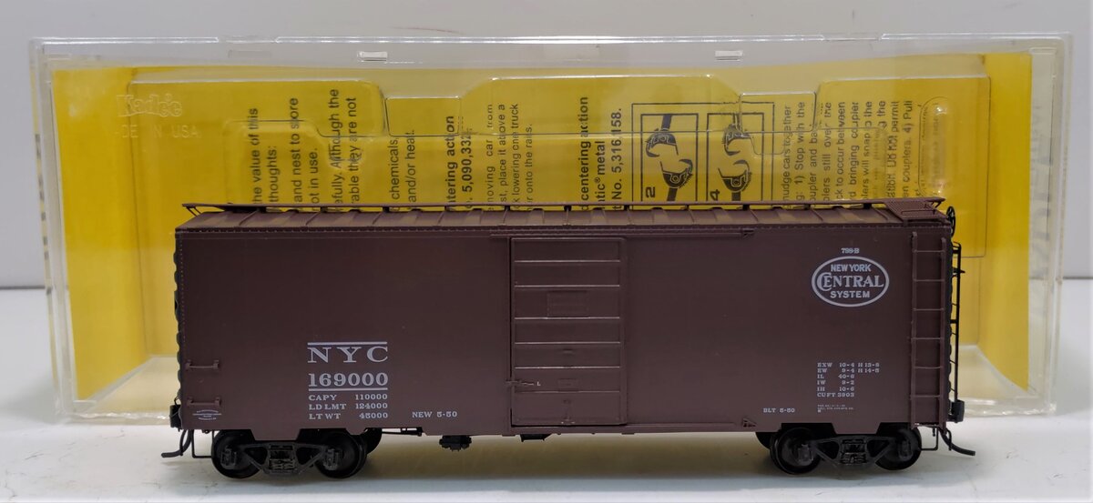 Kadee 4032 HO New York Central 40' PS-1 Standard Boxcar #169000