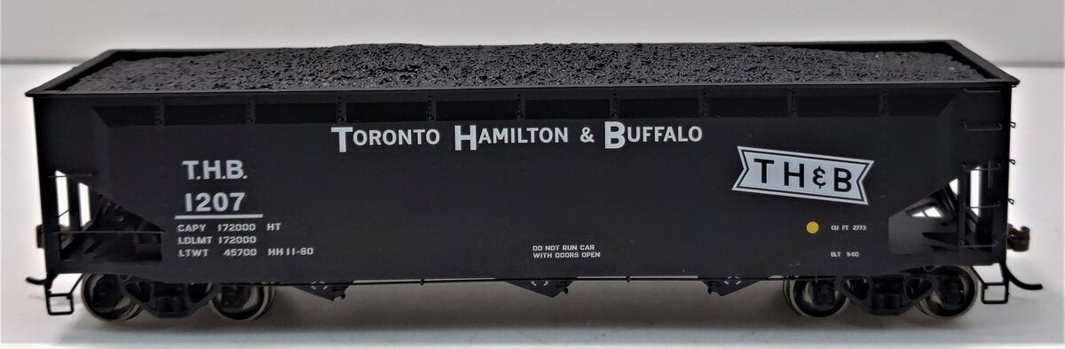 Athearn 7037 HO Toronto,Hamilton & Buffalo RTR 40' 3-Bay Offset Hopper #1207