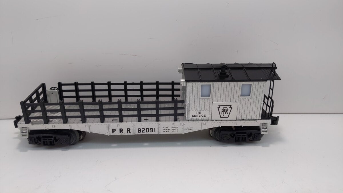 Lionel 6-82091 O Pennsylvania MoW Tie-Work Car #82091