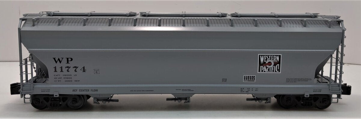 Lionel 6-27118 O Gauge Western Pacific 3-Bay ACF Hopper Car #11774