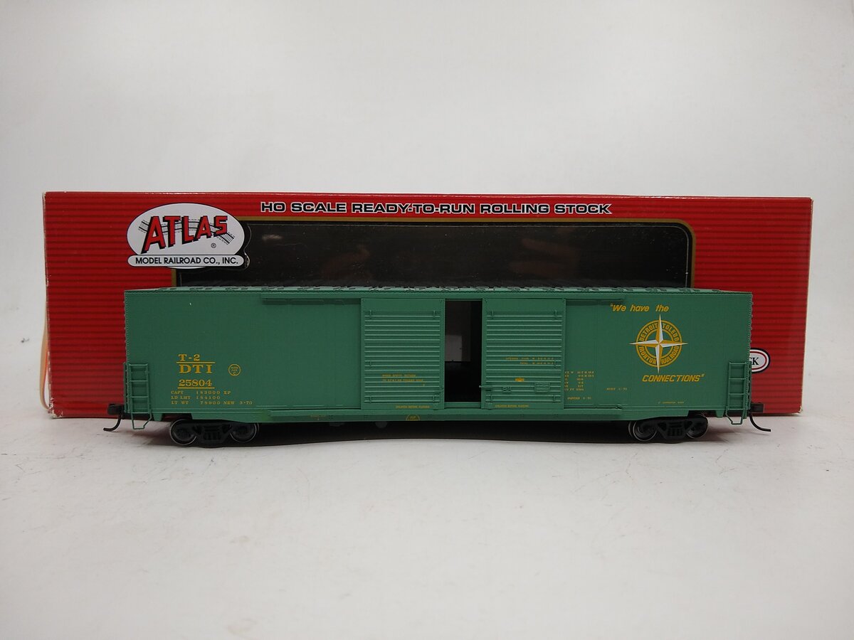 Atlas 20003084 HO DT&I  60' ACF Double Door Auto Box #25804