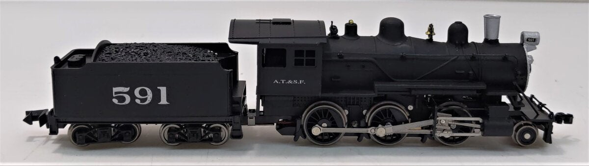 Model Power 87611 N Atchison, Topeka & Santa Fe Steam 2-6-0 Mogul-Standard DC