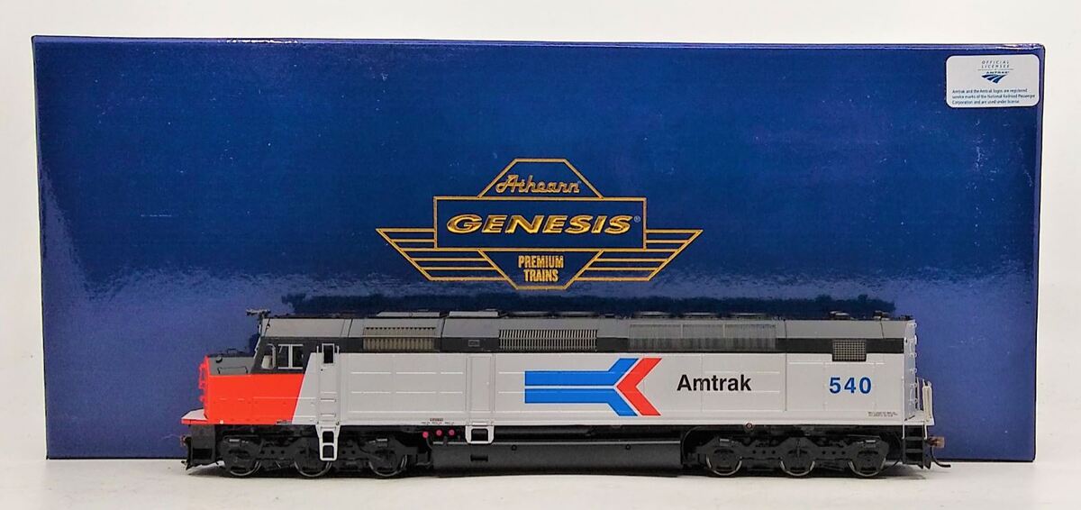 Athearn G63971 HO Amtrak SDP40F Diesel Locomotive with DCC & Sound #540
