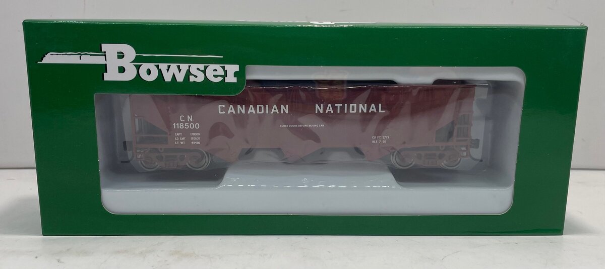 Bowser 5953 HO Canadian National 70-Ton Offset Hopper Car #118500