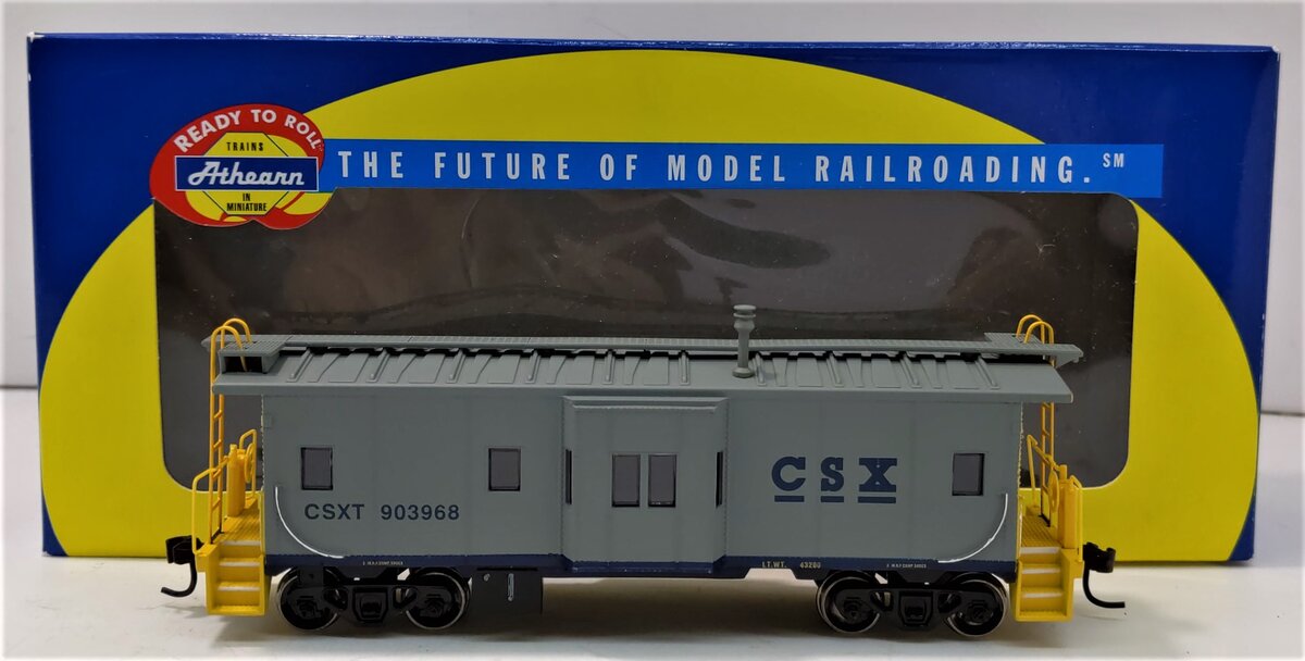 Athearn 74682 HO Scale CSX Bay Window Caboose #903968