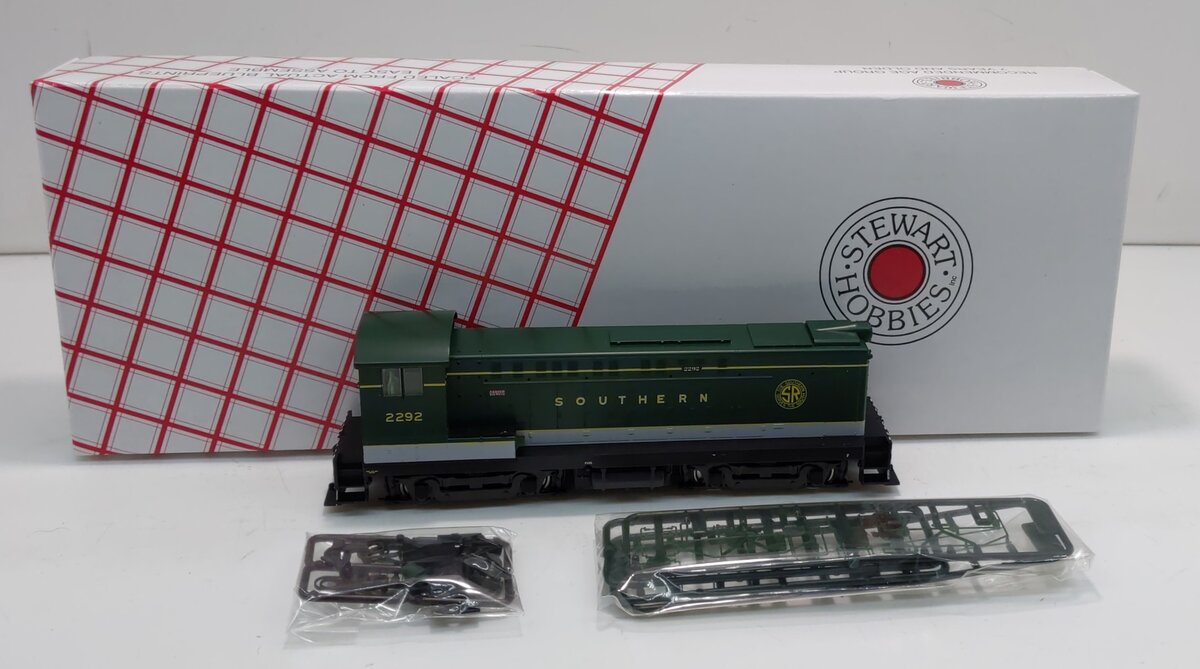Stewart 4923 HO Southern Baldwin S-12 Phase I Powered Diesel Locomotive #2292