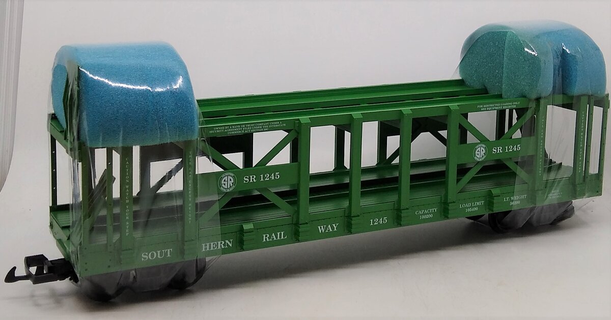 USA Trains R17228 G Southern Two-Tier Auto Carrier Flat Cars