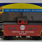 Athearn 74330 HO Norfolk & Western 4 Window Caboose #500825