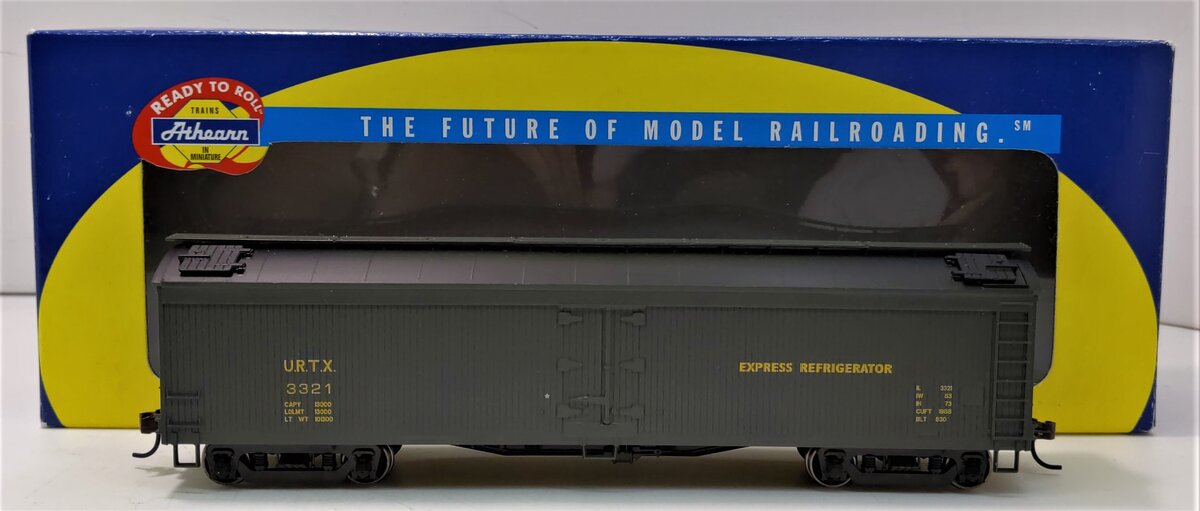 Athearn 92560 HO Scale URTX 50' Express Reefer #3321