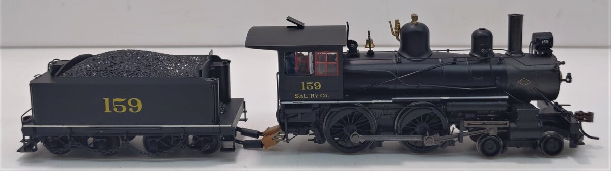 Bachmann 83408 HO Seaboard 4-4-0 Modern American Richmond Steam Locomotive w/DCC
